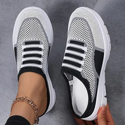 Zapatillas de malla sin cordones: comodidad y ligereza