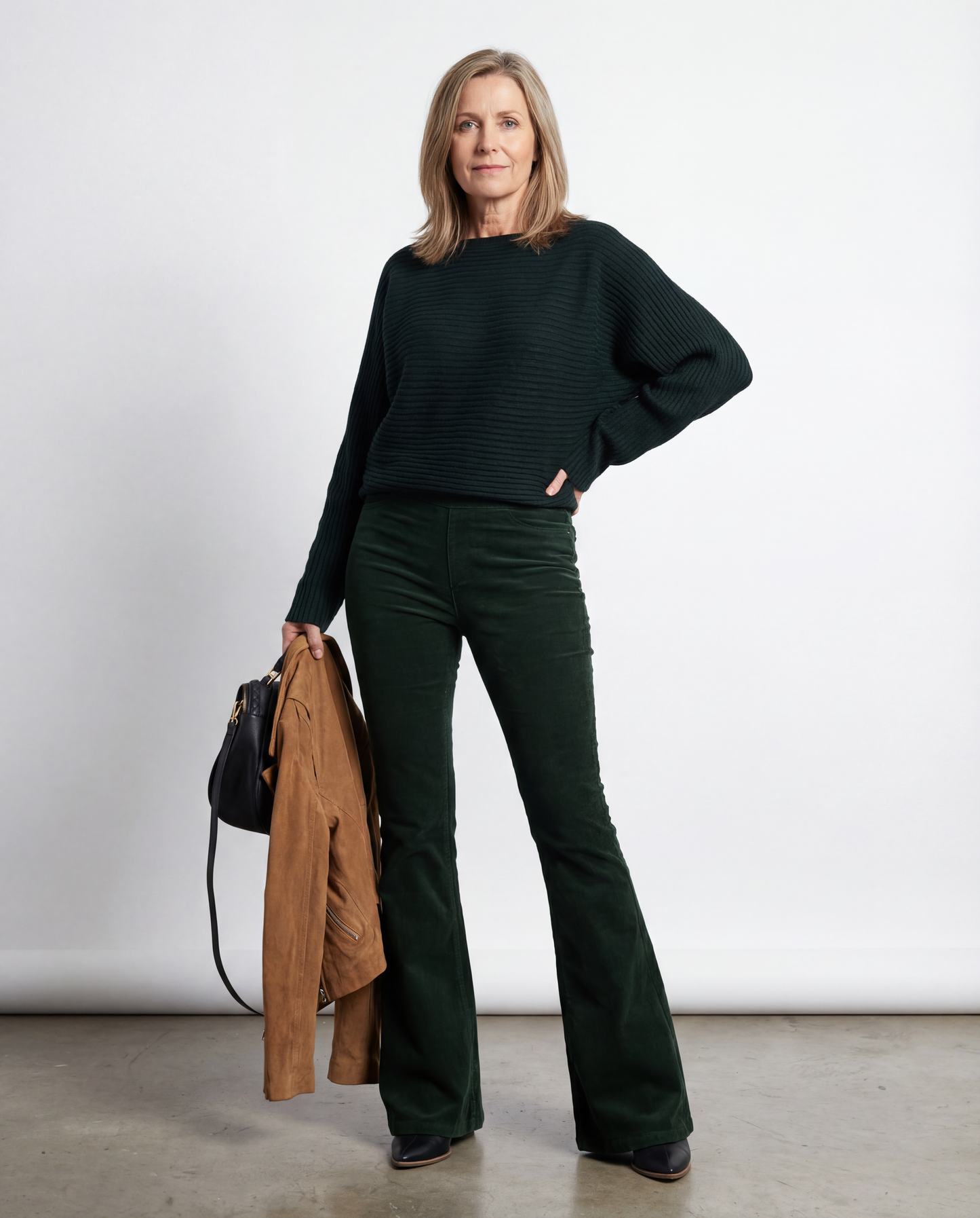 Chloe Cordhose mit Schlag