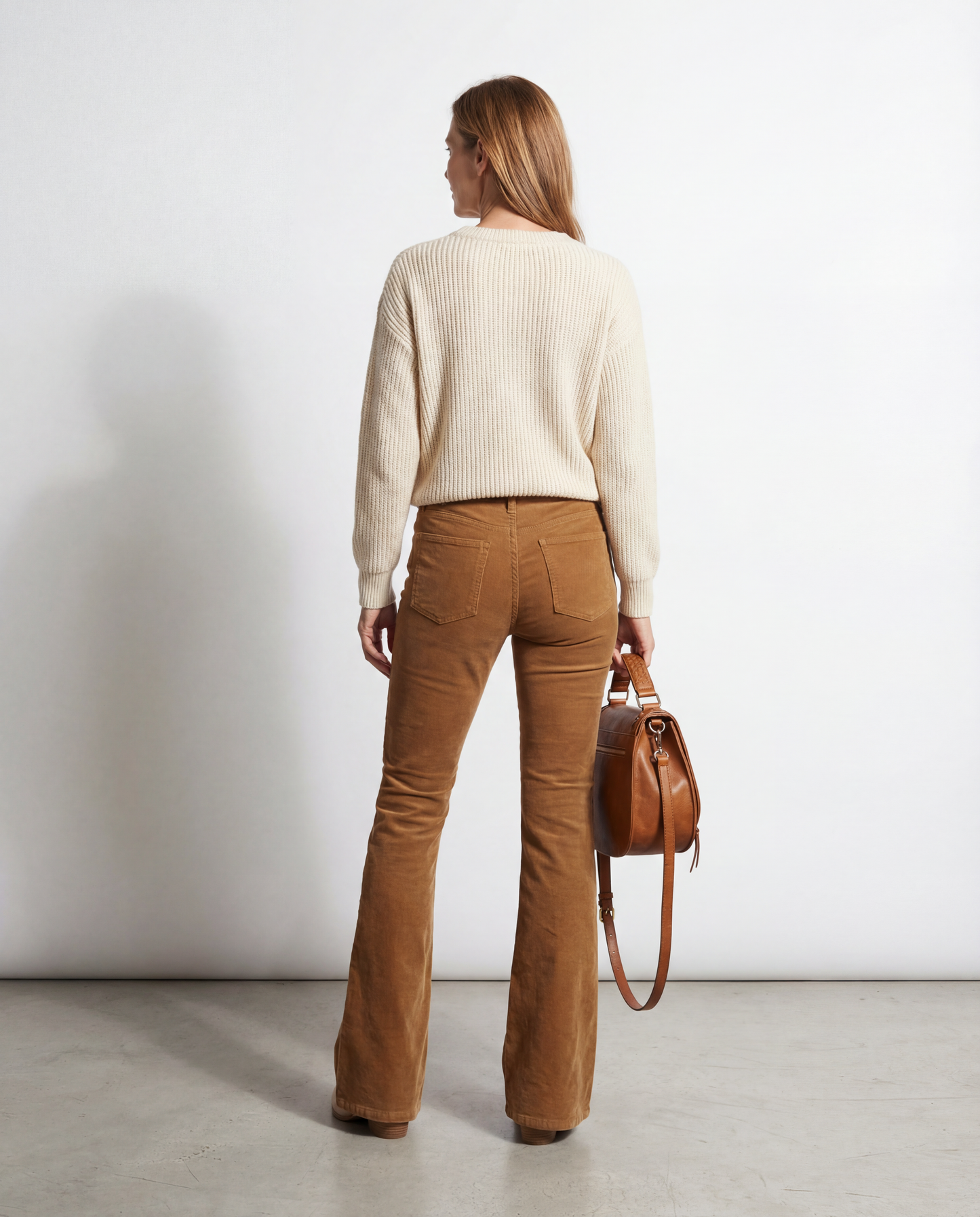 Chloe Cordhose mit Schlag