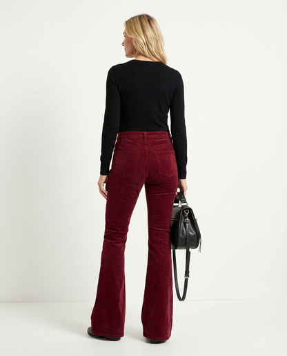 Chloe Cordhose mit Schlag