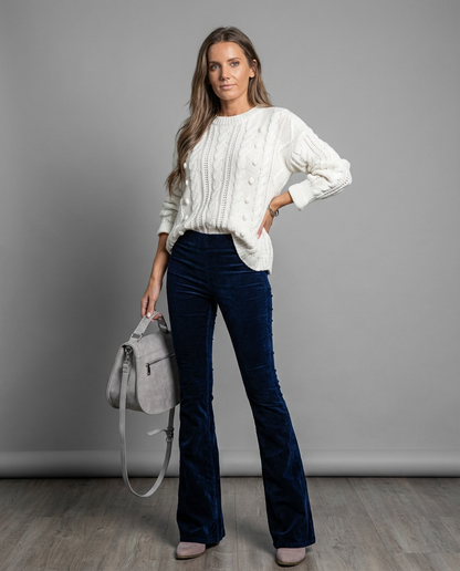 Chloe Cordhose mit Schlag