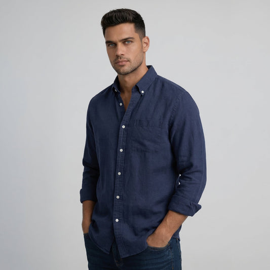 Jacob™ | Camisa casual premium de manga larga
