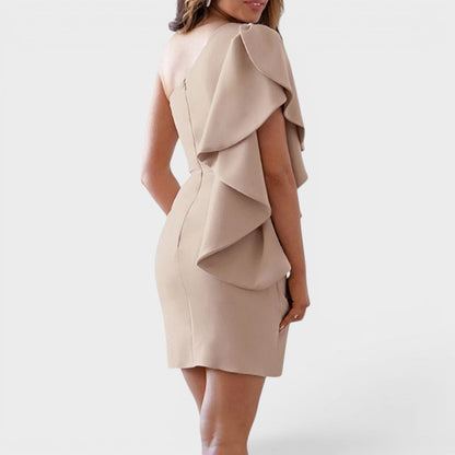 Madeleine | Robe cocktail épaules dénudées